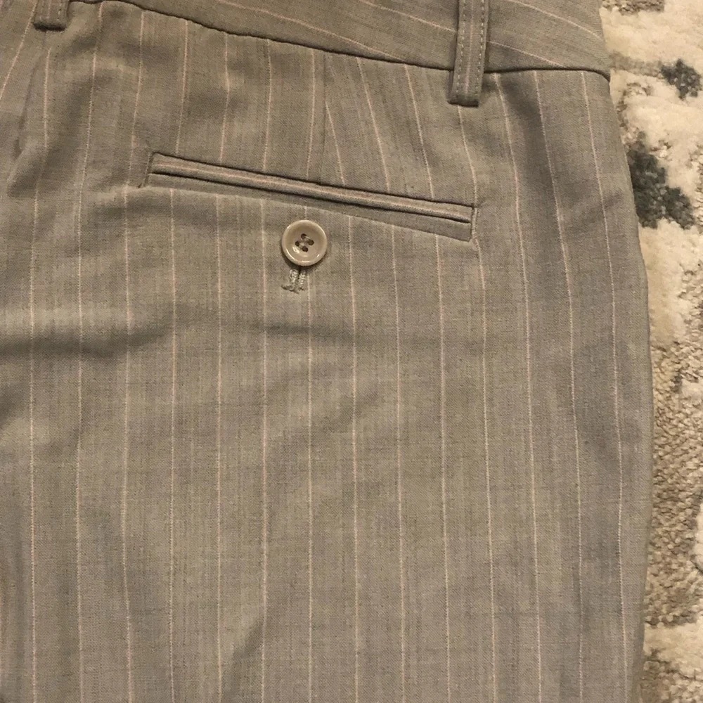 Body By Victoria Fit Dress Pants Christie Fit Flare Pink Grey Women’s 8 (28x30) - Picture 6 of 12
